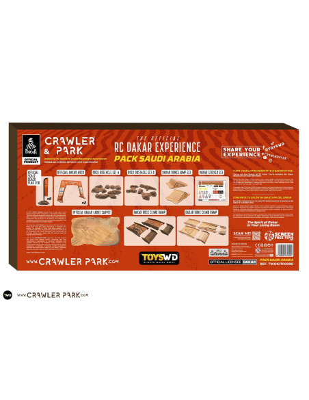 SAUDI ARABIA PACK RC DAKAR EXPERIENCE – CRAWLER PARK