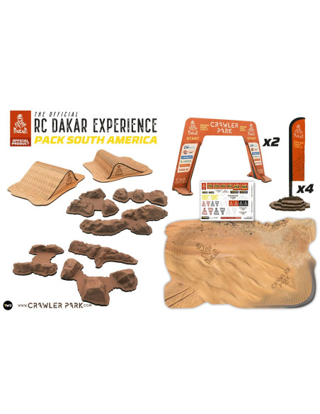 SOUTH AMERICA PACK RC DAKAR EXPERIENCE – RC CRAWLER PARK