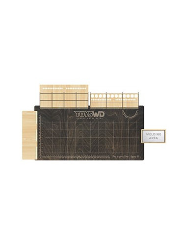 ToysWD Pit Mat wood RC Performance