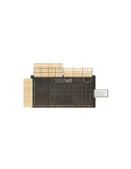 ToysWD Pit Mat wood RC Performance
