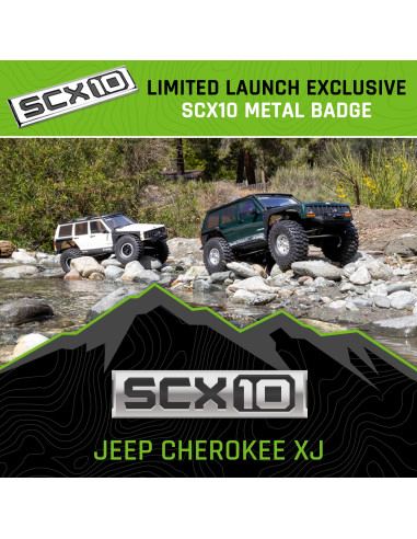 Axial 1-10 SCX10 III Jeep Cherokee XJ 4X4 RTR...