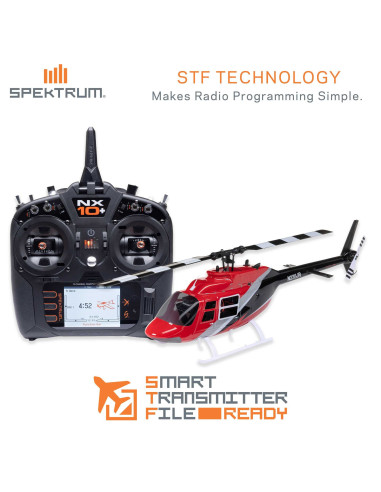 Blade Bell 206 Jet Ranger 235 CP RTF Basic with...