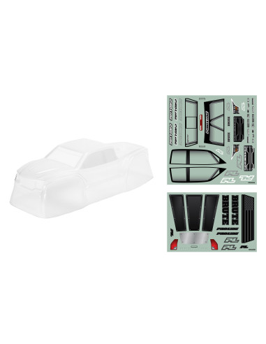 Pro-Line Racing 1-10 Brute Clear Body: Rock...