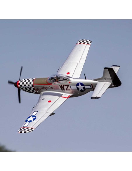 E-flite P-51D Mustang "Big Beautiful Doll" 1.5m BNF Basic with AS3X+ and SAFE Select