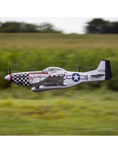 E-flite P-51D Mustang "Big Beautiful Doll" 1.5m BNF Basic with AS3X+ and SAFE Select
