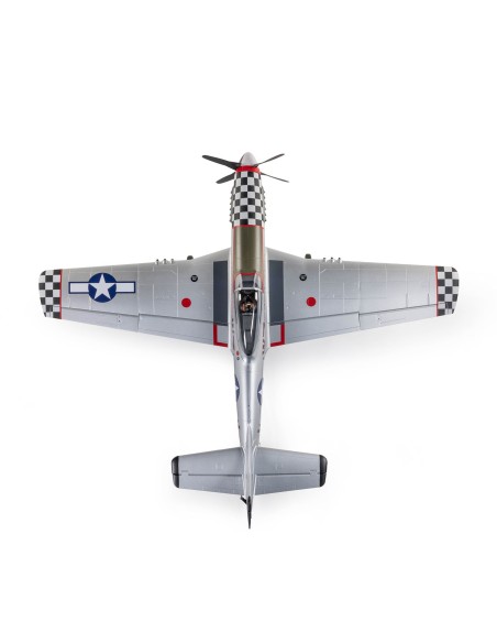 E-flite P-51D Mustang "Big Beautiful Doll" 1.5m BNF Basic with AS3X+ and SAFE Select