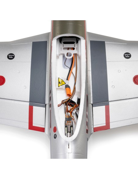 E-flite P-51D Mustang "Big Beautiful Doll" 1.5m BNF Basic with AS3X+ and SAFE Select