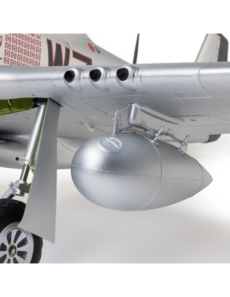 E-flite P-51D Mustang "Big Beautiful Doll" 1.5m BNF Basic with AS3X+ and SAFE Select