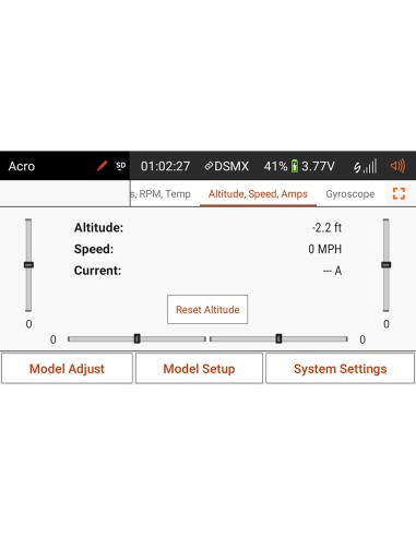 Spektrum Aircraft Telemetry Airspeed Indicator