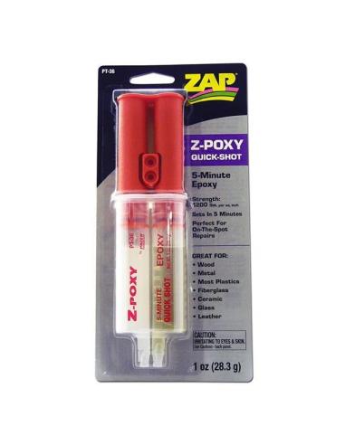 42ZAPT36 Epoxy Zap Z-EPOXY 5 minutos jeringuilla (28,3gr)