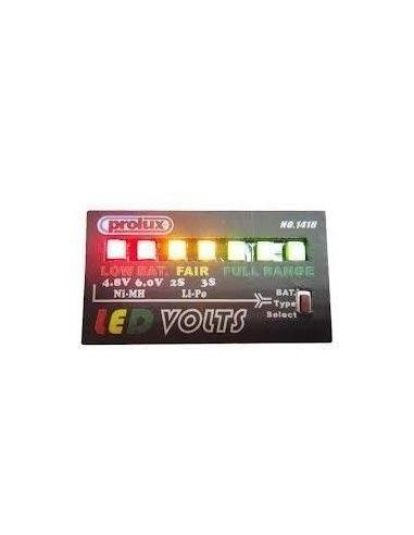 COMPROBADOR BATERIA A BORDO 4.8-11.1v. Prolux