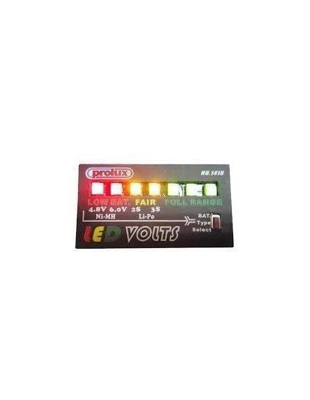 COMPROBADOR BATERIA A BORDO 4.8-11.1v. Prolux