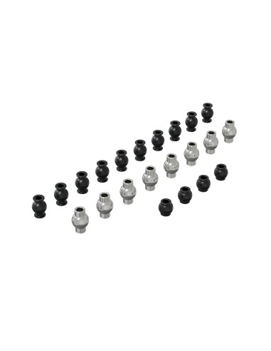 ARRMA Pivot Ball Set  Steel