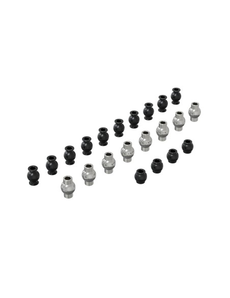 ARRMA Pivot Ball Set  Steel