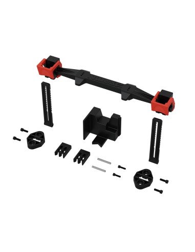ARRMA Ratchet Battery Mounting Set  Red