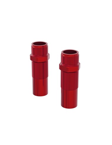 ARRMA Shock Body (Front)  Aluminum  15x67mm  Red