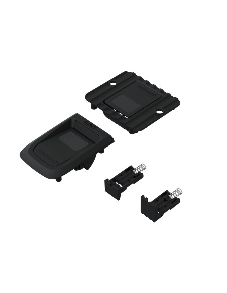 ARRMA Body Mounting Set  Monster Truck  Black: QUAKE