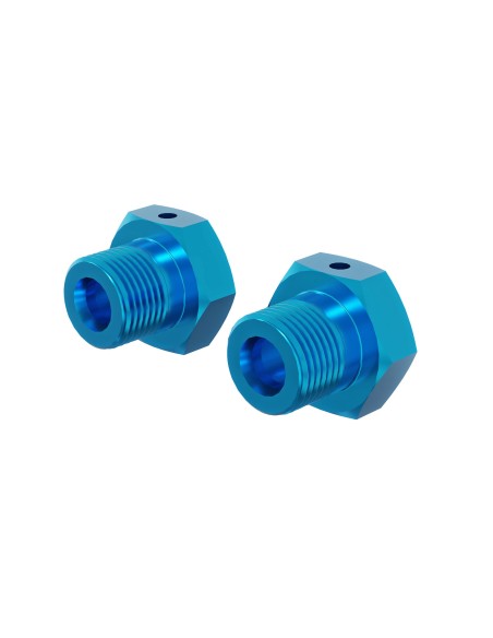 ARRMA Wheel Hex 17mm  Anodized Aluminum (2pcs)  Blue