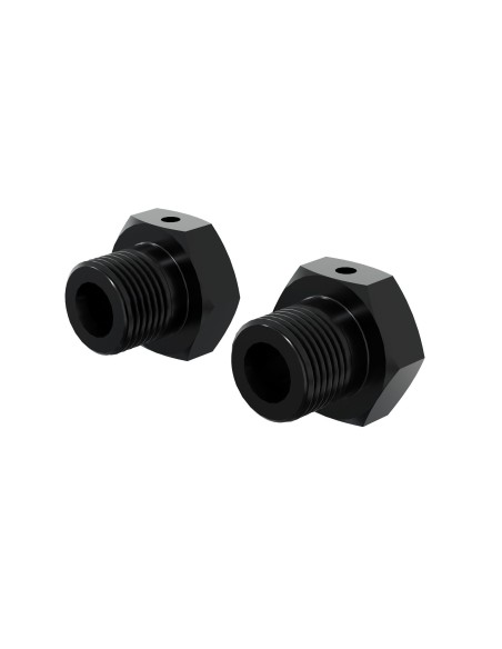 ARRMA Wheel Hex 17mm  Anodized Aluminum (2pcs)  Black
