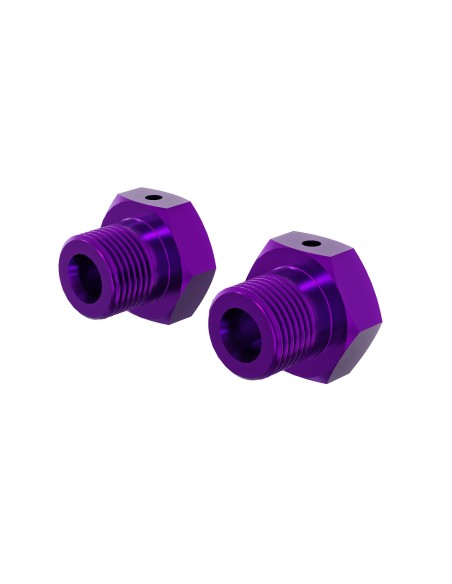 ARRMA Wheel Hex 17mm  Anodized Aluminum (2pcs)  Purple