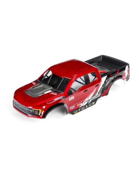 Pro-Line Racing 1-8 Pre-Cut 2022 Ford Raptor Clear Body: ARRMA QUAKE 4S