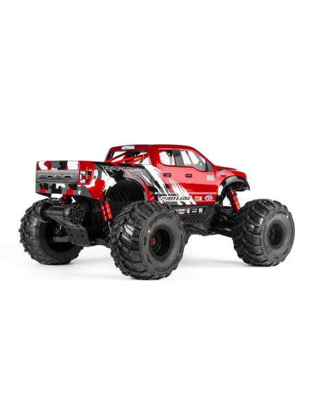 Pro-Line Racing 1-8 Pre-Cut 2022 Ford Raptor Clear Body: ARRMA QUAKE 4S