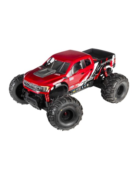 Pro-Line Racing 1-8 Dreadnaught Front-Rear Tire MTD QUAKE 4S Wheel (2): QUAKE 4S
