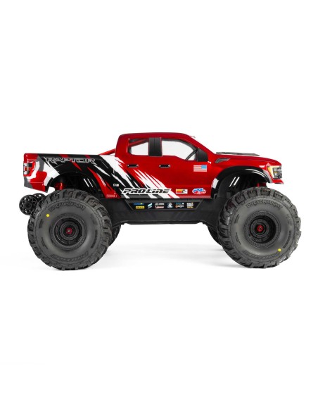 Pro-Line Racing 1-8 Dreadnaught Front-Rear Tire MTD QUAKE 4S Wheel (2): QUAKE 4S
