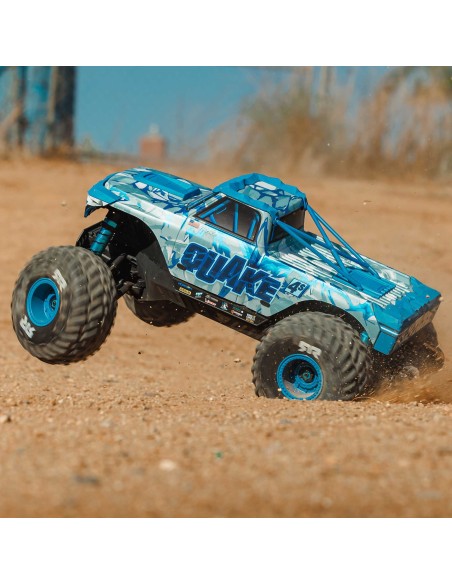 ARRMA 1/8 QUAKE 4S DSC 4X4 RTR Brushless Monster Truck ARRMA 1/8 QUAKE 4S DSC 4X4 RTR Brushless Monster Truck  White/Blu