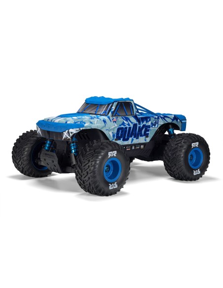 ARRMA 1/8 QUAKE 4S DSC 4X4 RTR Brushless Monster Truck ARRMA 1/8 QUAKE 4S DSC 4X4 RTR Brushless Monster Truck  White/Blu