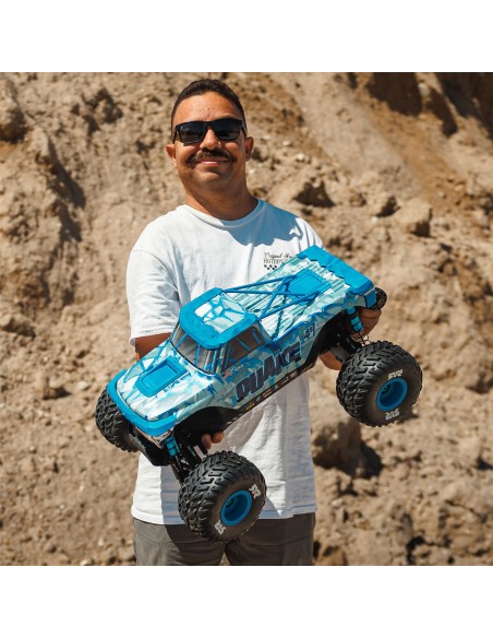 ARRMA 1/8 QUAKE 4S DSC 4X4 RTR Brushless Monster Truck ARRMA 1/8 QUAKE 4S DSC 4X4 RTR Brushless Monster Truck  White/Blu