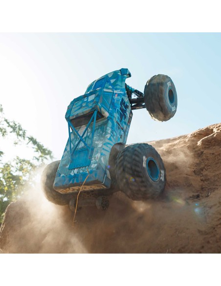 ARRMA 1/8 QUAKE 4S DSC 4X4 RTR Brushless Monster Truck ARRMA 1/8 QUAKE 4S DSC 4X4 RTR Brushless Monster Truck  White/Blu