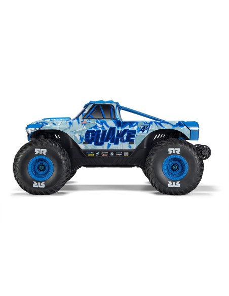 ARRMA 1/8 QUAKE 4S DSC 4X4 RTR Brushless Monster Truck ARRMA 1/8 QUAKE 4S DSC 4X4 RTR Brushless Monster Truck  White/Blu