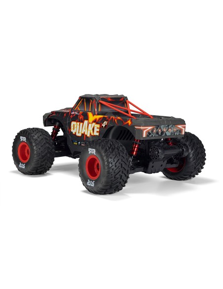 ARRMA 1/8 QUAKE 4S DSC 4X4 RTR Brushless Monster Truck ARRMA 1/8 QUAKE 4S DSC 4X4 RTR Brushless Monster Truck  Black/Red