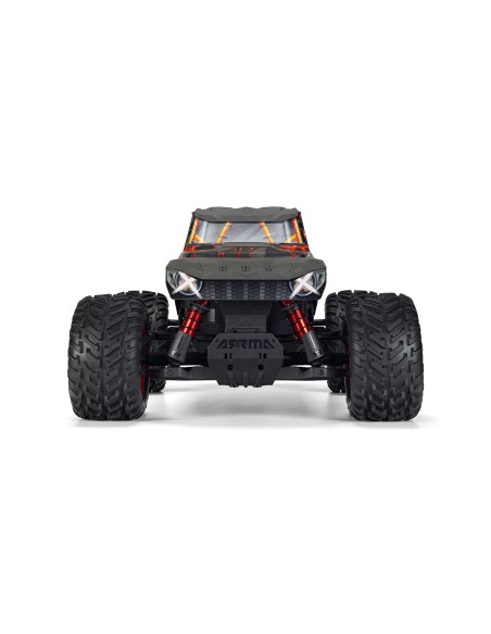 ARRMA 1/8 QUAKE 4S DSC 4X4 RTR Brushless Monster Truck ARRMA 1/8 QUAKE 4S DSC 4X4 RTR Brushless Monster Truck  Black/Red