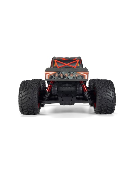 ARRMA 1/8 QUAKE 4S DSC 4X4 RTR Brushless Monster Truck ARRMA 1/8 QUAKE 4S DSC 4X4 RTR Brushless Monster Truck  Black/Red