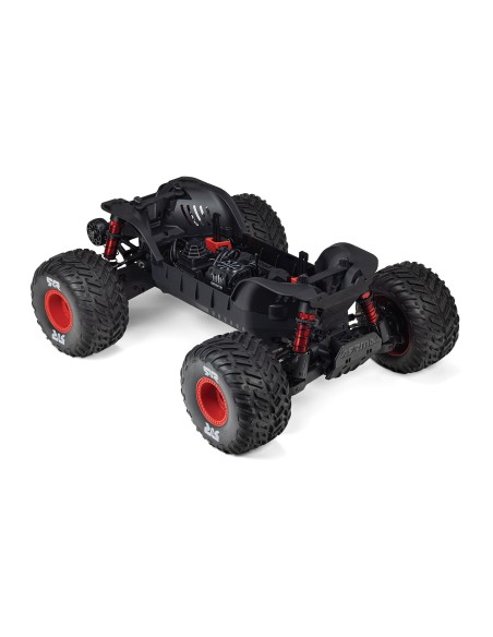 ARRMA 1/8 QUAKE 4S DSC 4X4 RTR Brushless Monster Truck ARRMA 1/8 QUAKE 4S DSC 4X4 RTR Brushless Monster Truck  Black/Red