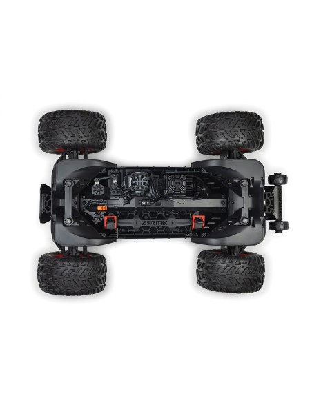 ARRMA 1/8 QUAKE 4S DSC 4X4 RTR Brushless Monster Truck ARRMA 1/8 QUAKE 4S DSC 4X4 RTR Brushless Monster Truck  Black/Red
