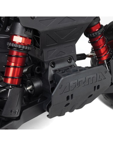 ARRMA 1/8 QUAKE 4S DSC 4X4 RTR Brushless Monster Truck ARRMA 1/8 QUAKE 4S DSC 4X4 RTR Brushless Monster Truck  Black/Red