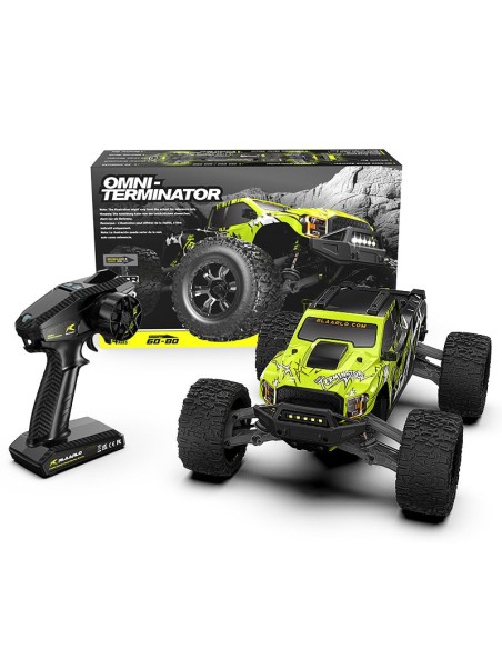 Rlaarlo Omni-Terminator Metal MINI 1:10 Scale RTR Brushless Monster Truck  RZ001G-A
