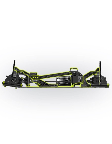 Rlaarlo Omni-Terminator Carbon Fiber MINI 1:10 Scale RTR Brushless Monster Truck  RZ001B-C