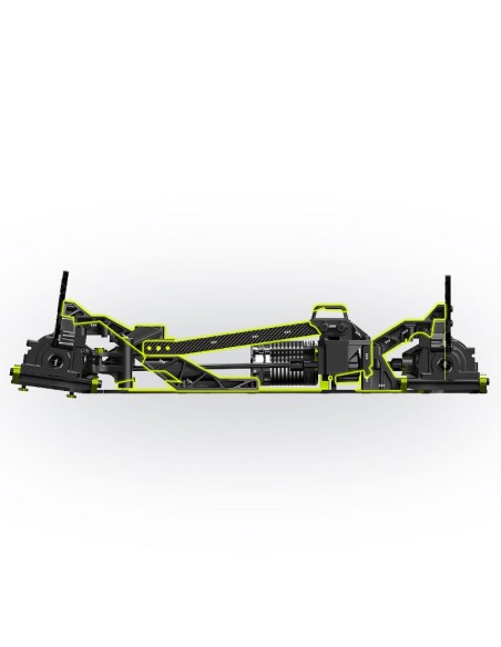 Rlaarlo Omni-Terminator Carbon Fiber Monster Truck Roller(Without electric parts)