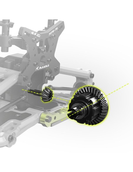 Rlaarlo Omni-Terminator Carbon Fiber Monster Truck Roller(Without electric parts)