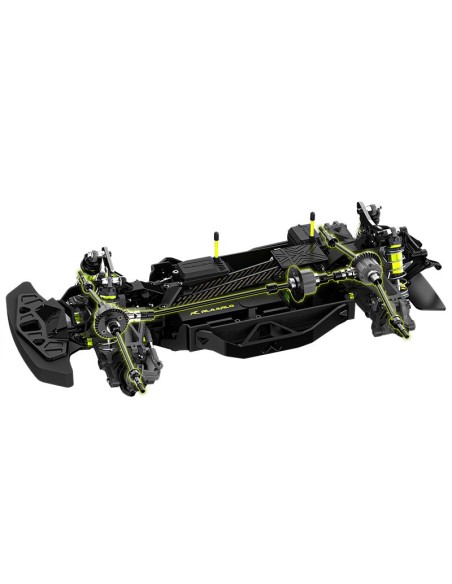 Rlaarlo 1-10 Scale RTR 4WD Carbon Fiber Brushless RC Rally Car | XTS-F10