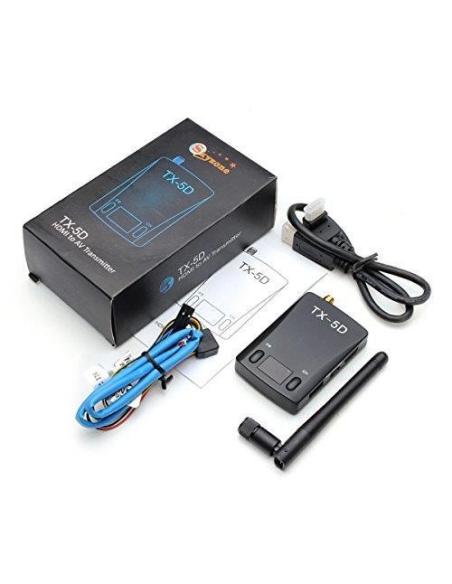 Transmisor FPV 5.8GHz 32 Canales HDMI de 600mW