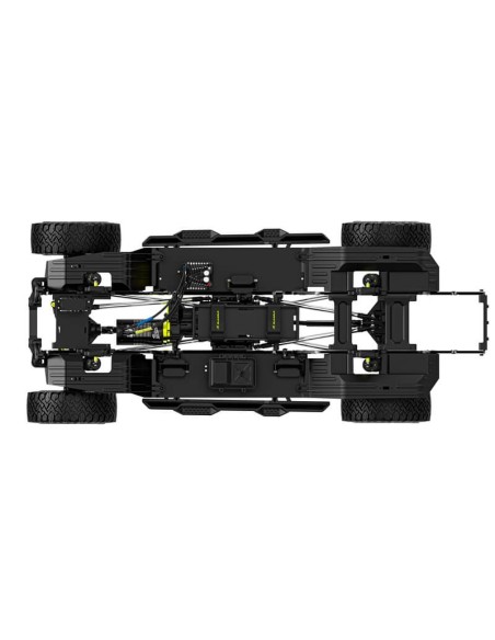 1-7 Scale 4WD Brushless RTR RC Crawler JK07Pro - Brushless - Orange