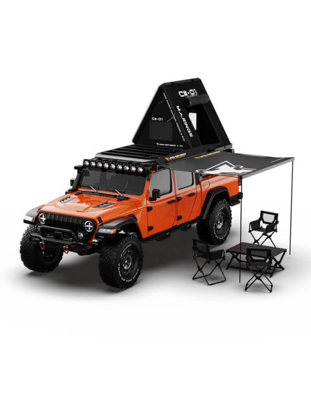 1-7 Scale 4WD Brushed RTR RC Crawler JK07Pro - Brushed - Gray
