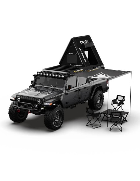 1-7 Scale 4WD Brushed RTR RC Crawler JK07Pro - Brushed - Gray