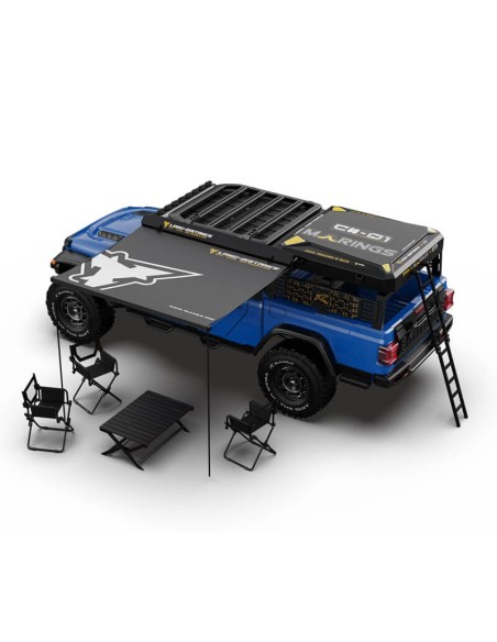 1-7 Scale 4WD Brushed RTR RC Crawler JK07Pro - Brushed - Gray