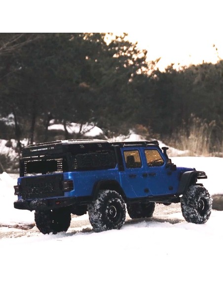1-7 Scale 4WD Brushed RTR RC Crawler JK07Pro - Brushed - Blue